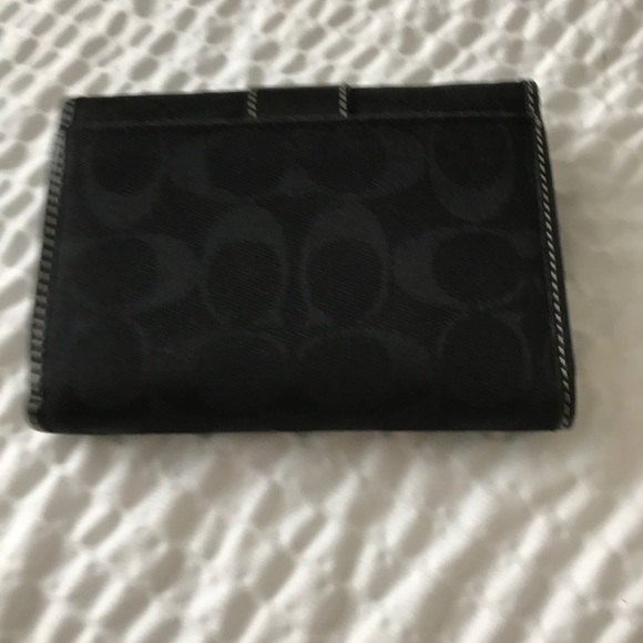 💯 COACH pin closure purse w/ match trifold wallet - Picture 6 of 8